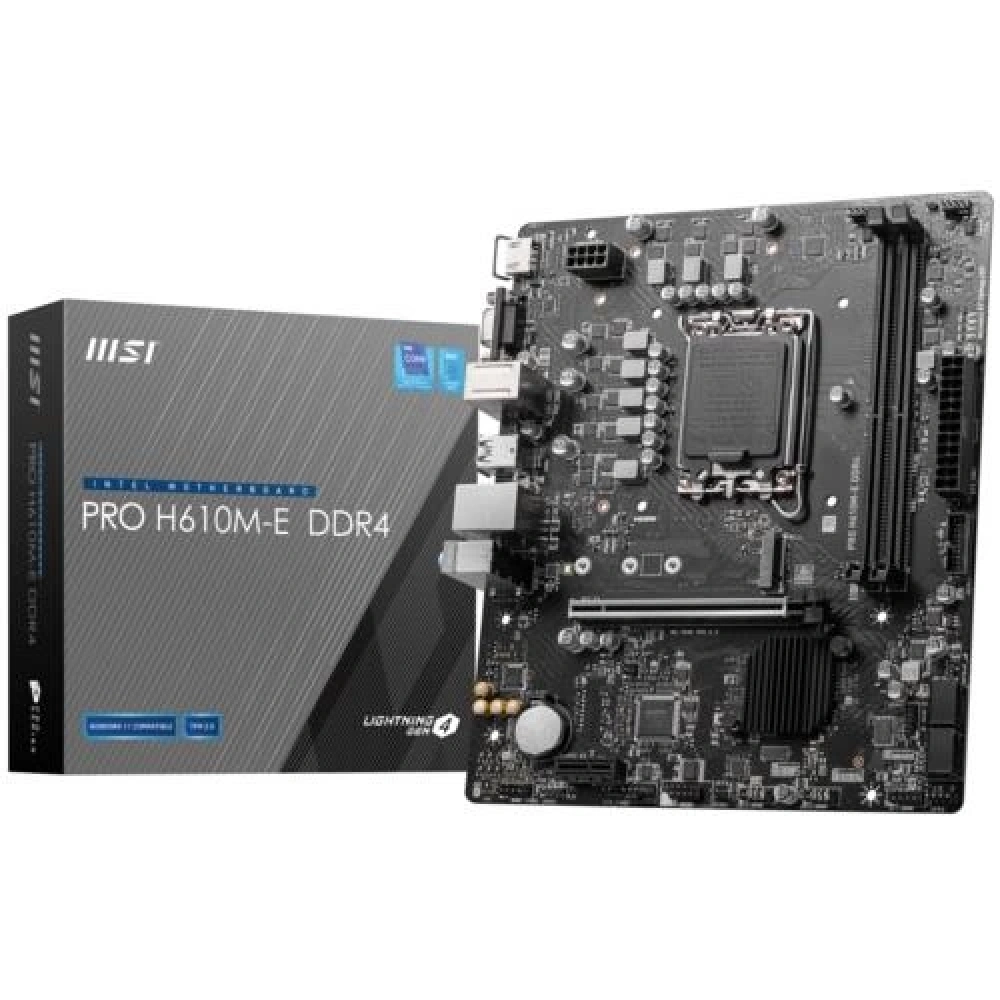 Anakart Msi Pro H610M-E Ddr4 1700P