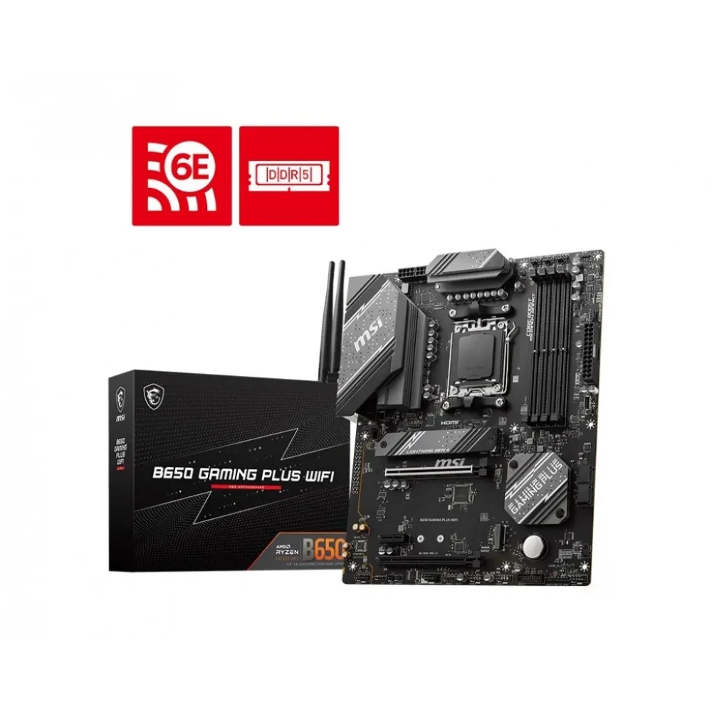 Anakart Msi B650 Gamıng Plus Wifi Ddr5 Atx Am5