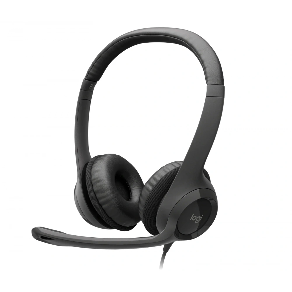 Logitech H390 Gürültü Engelleyici Mikrofon Siyah Usb 981-000406