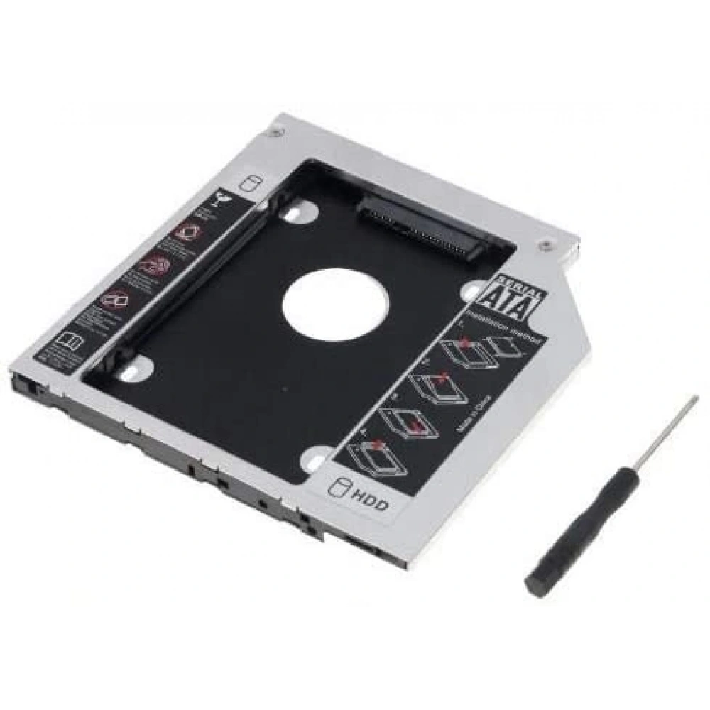 AKSESUAR CADDY CASE 2.5" SATA / SDD HDD KIZAK 9.5MM
