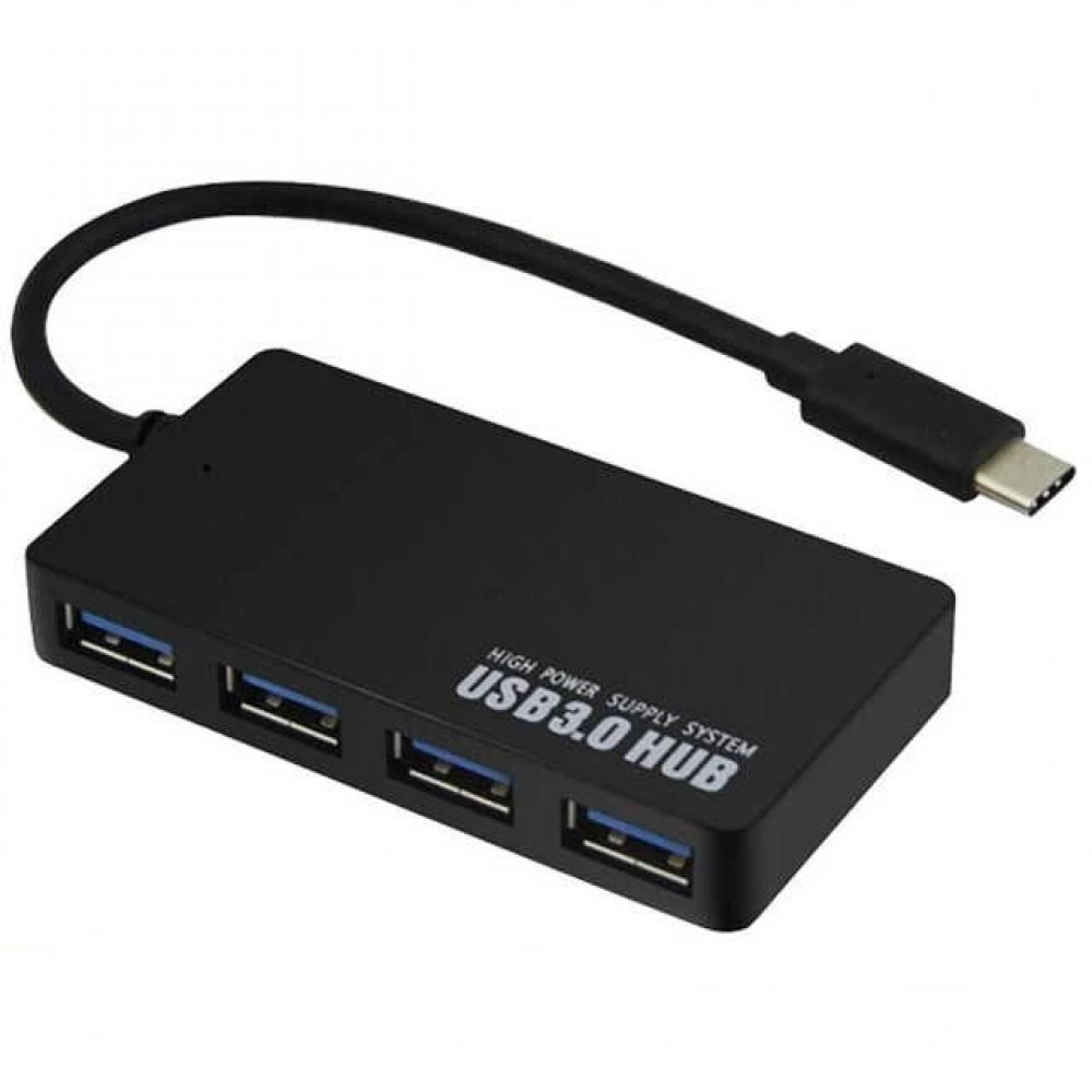USB ÇOKLAYICI ULTRA THIN TYPE C TO USB 3.0 HUB 4 PORT