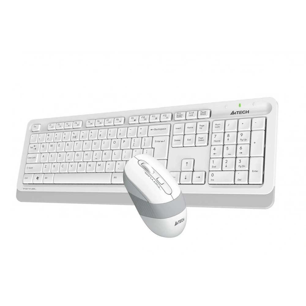 Kablosuz Klavyemouse A4Tech Fg1010 Q Beyaz Tr Layout
