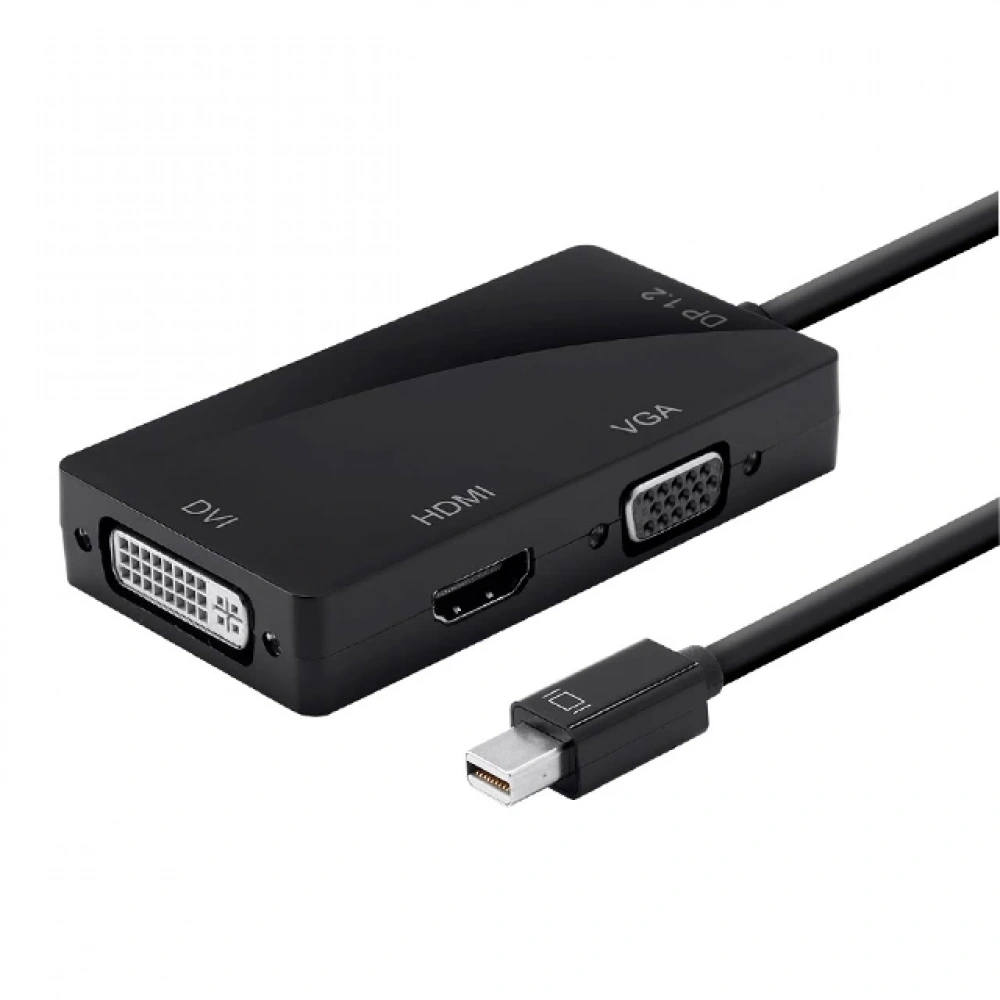Adaptor Mını Dısplay Port To Hdmı Dvı Vga Adaptor Siyah