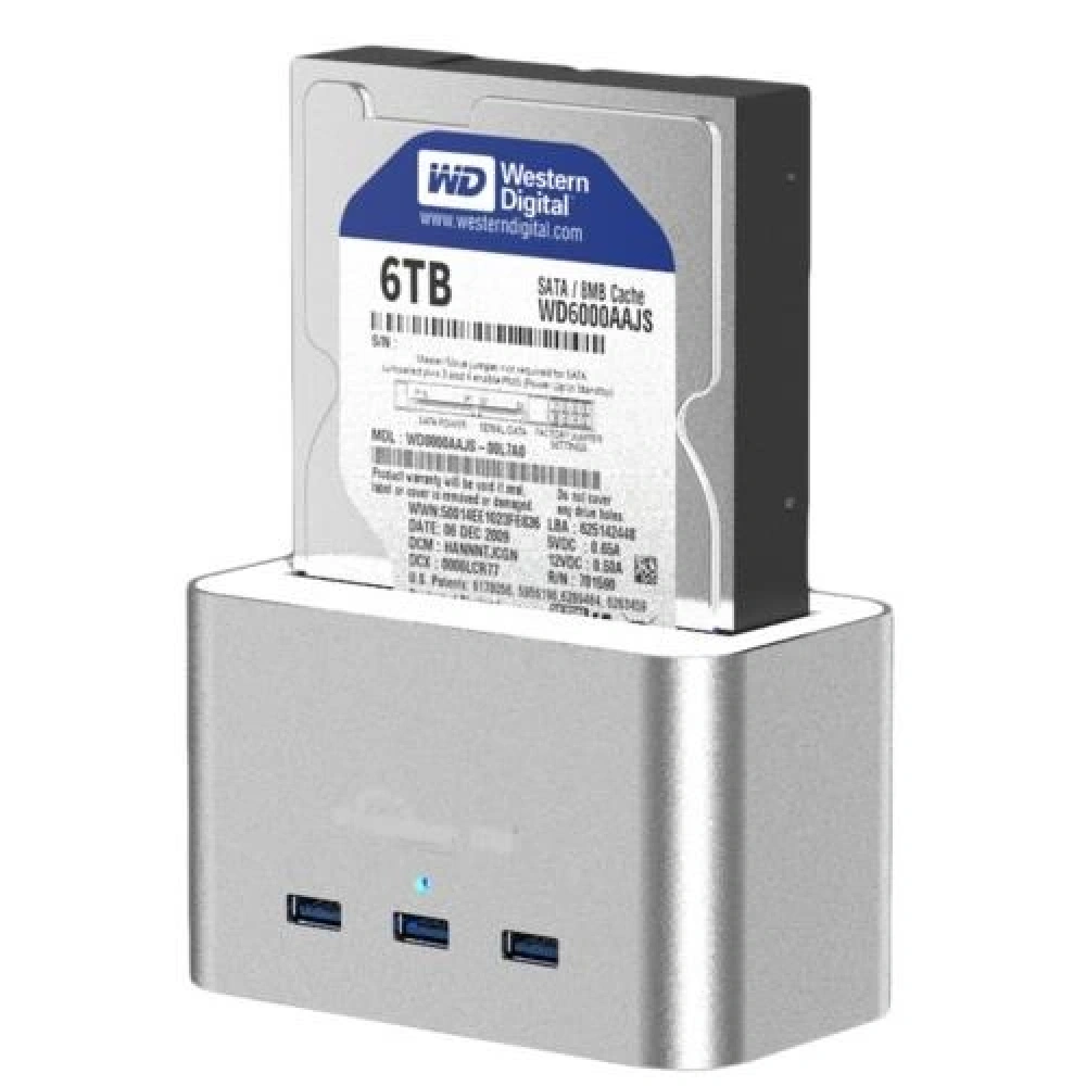 CODEGEN Alüminyum USB3.0 3.5"-2.5" Sata 3 Port USB CDG-DOC-303
