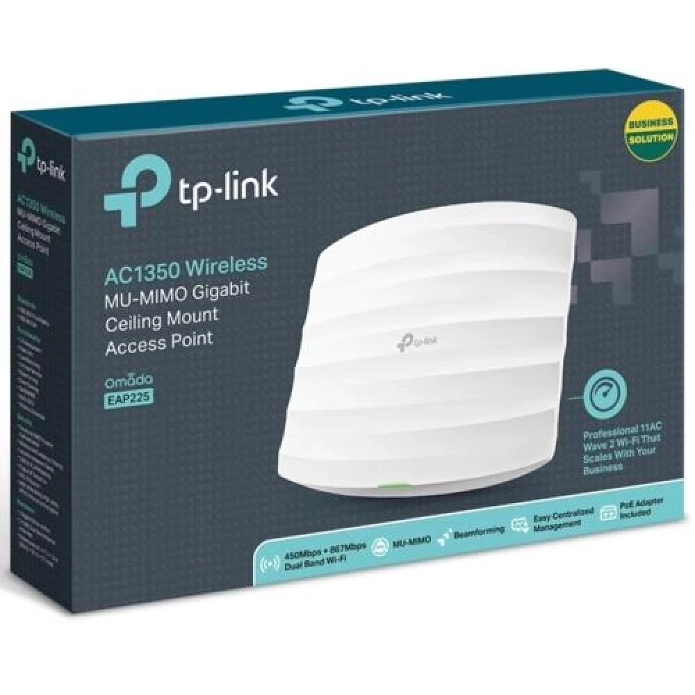 Tp-Link Omada Eap225 Ac1350 Dual Band Tavan Tipi