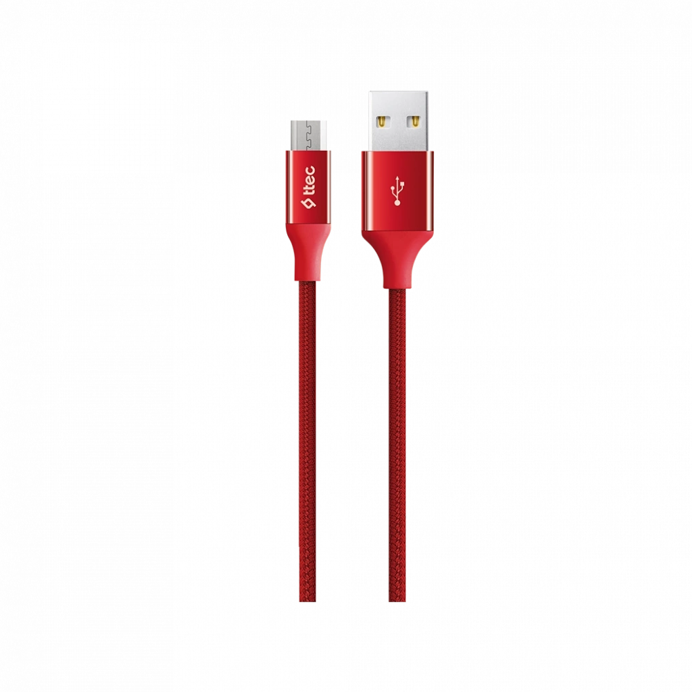 TTEC 2DK11K AlumiCable 120 cm Micro USB - USB kablo Kırmızı