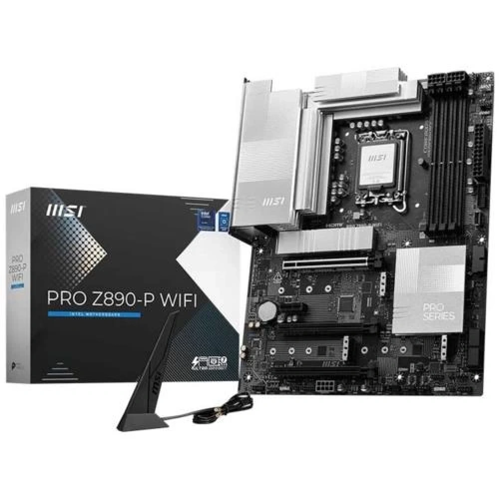 Anakart Msi Pro Z890-P WiFi Ddr5 9200(OC) Wi-Fi 7 1851p