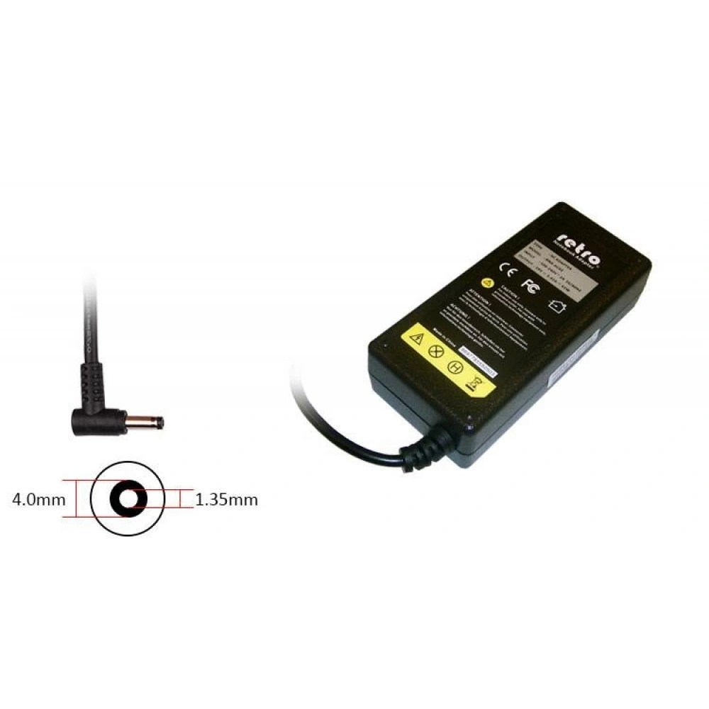 ADAPTOR DCA-AS081 19V 2.37 45W 1.35mm x 4.0mm