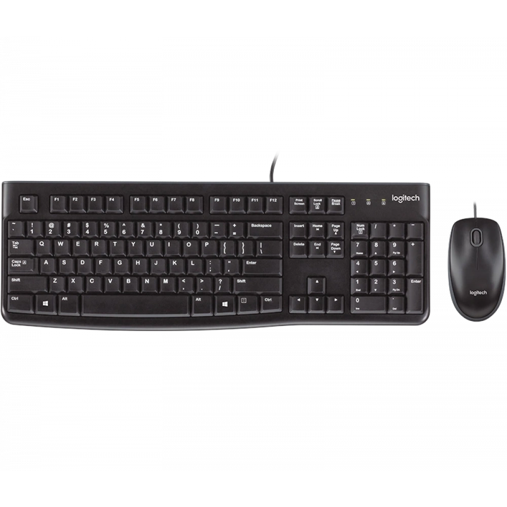KlavyeMouse Set Logitech MK120 Q Siyah 920-002560 TR Layout