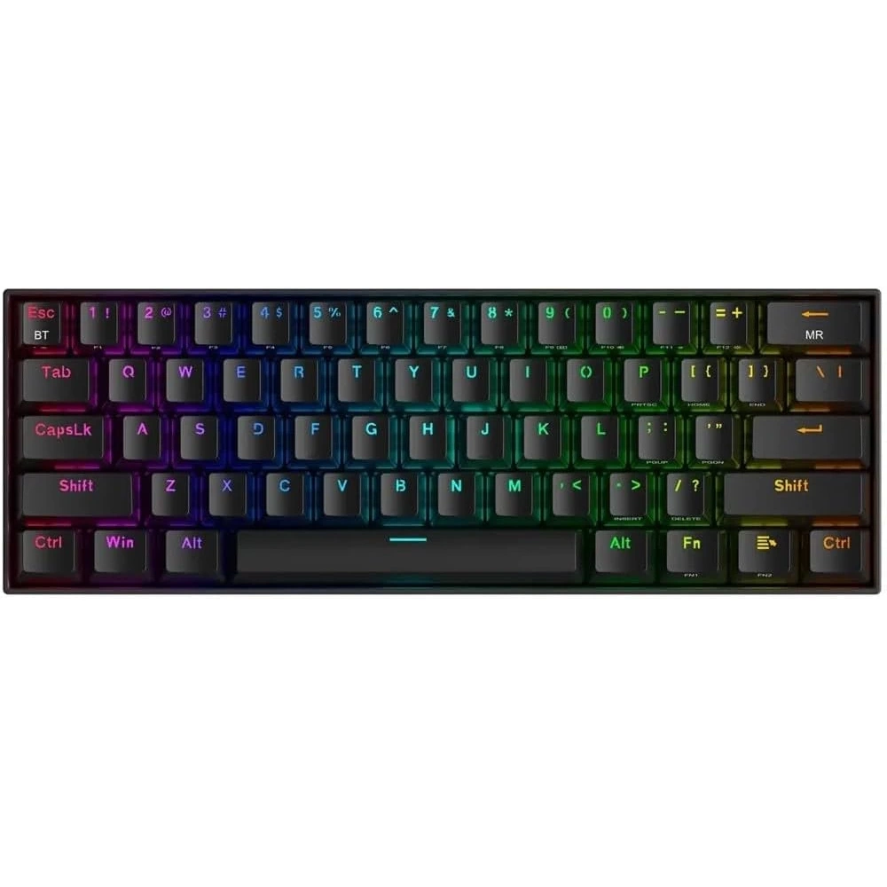 Klavye Redragon K530 Draconic Pro Black Brown Switch Kablosuz UsLayout