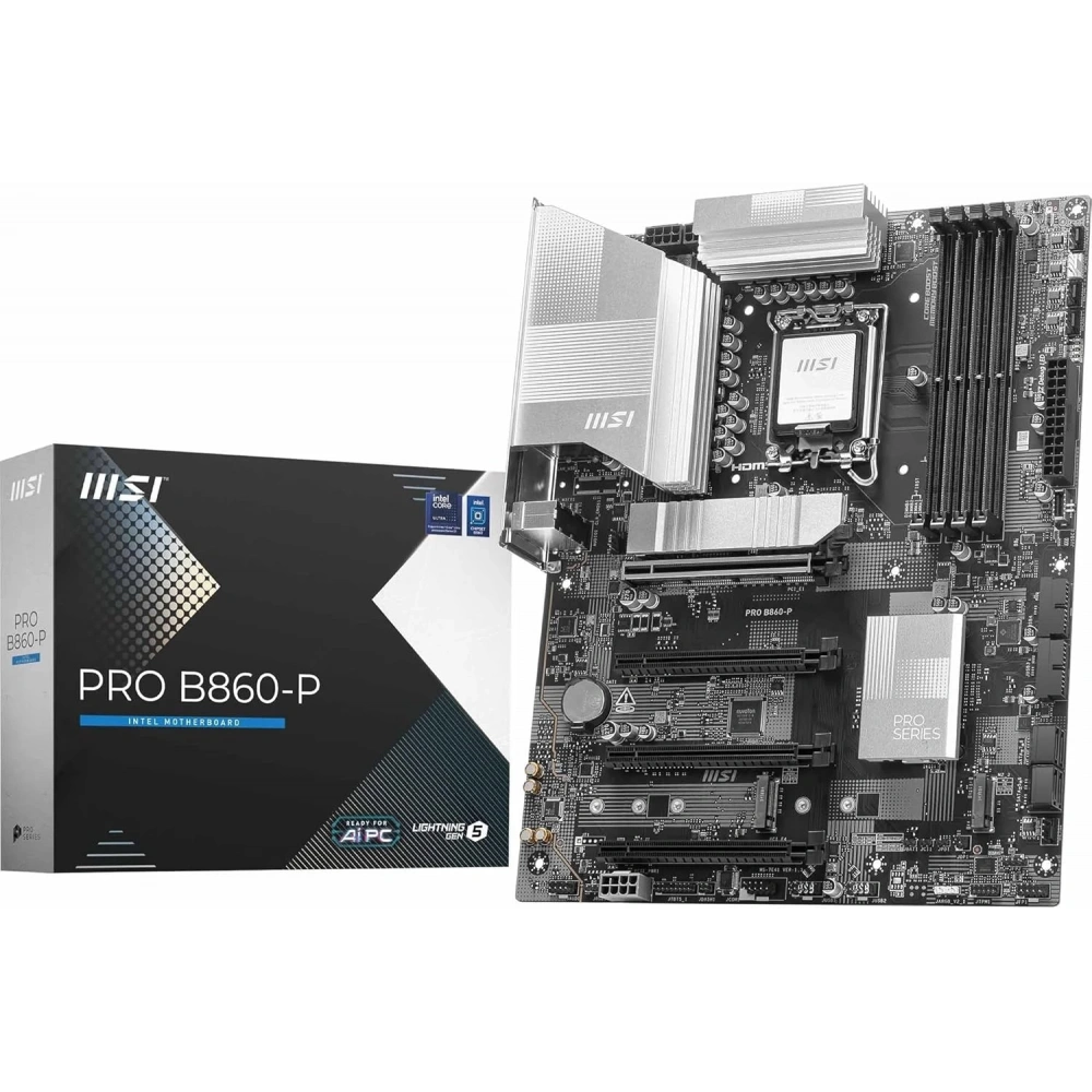 Anakart Msi PRO B860-P DDR5 8800+(OC)MHz Atx 1851