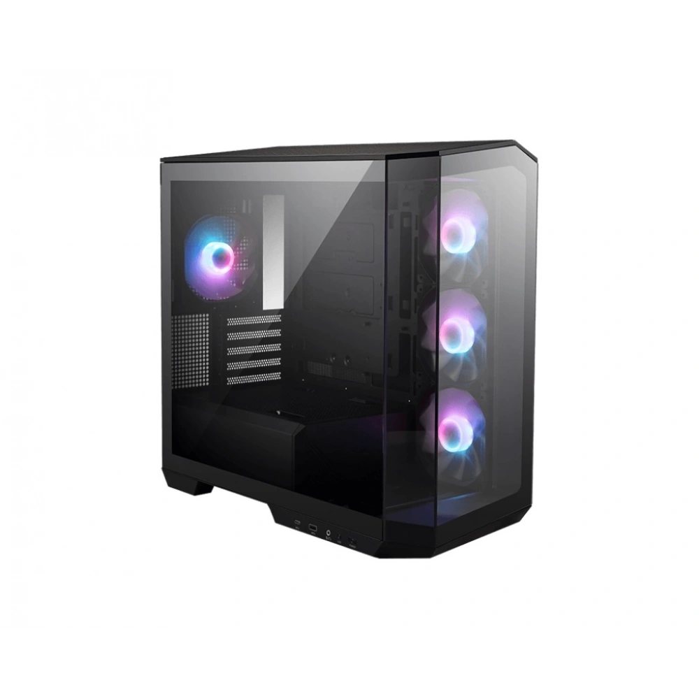 Kasa Msi Pano M100R Pz Siyah 4X120mm Micro Atx Gaming Kasa