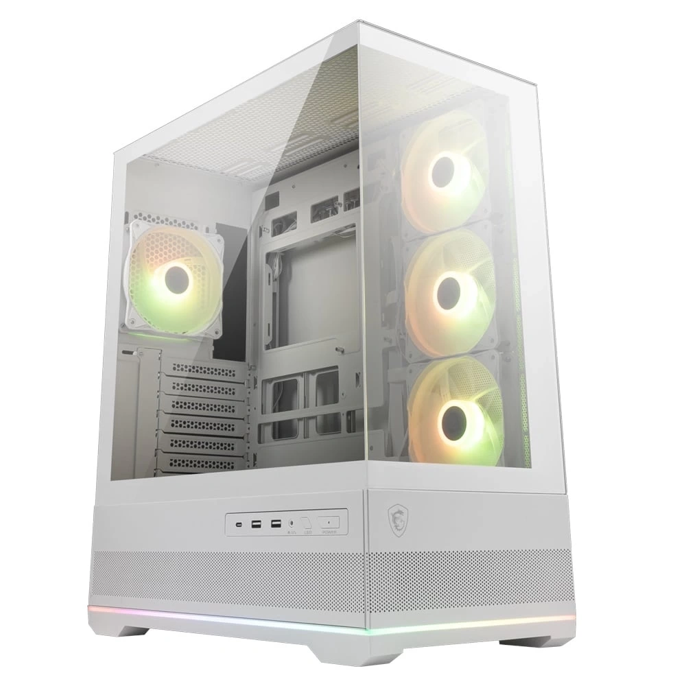 Msi Mpg Pano 110R PZ Beyaz 4xARGB Fan USB 3.2 ATX Mid Tower