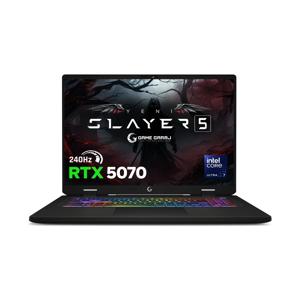 GameGaraj Slayer5 7XL-5070 C2 Ultra 7-255Hx 32GB 1TB Ssd RTX5070 17"