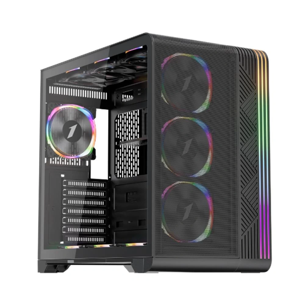 1St Player Vt7 Siyah 850W 80+ Silver Atx 3.1 Argb 4X12Cm Fan Temperli