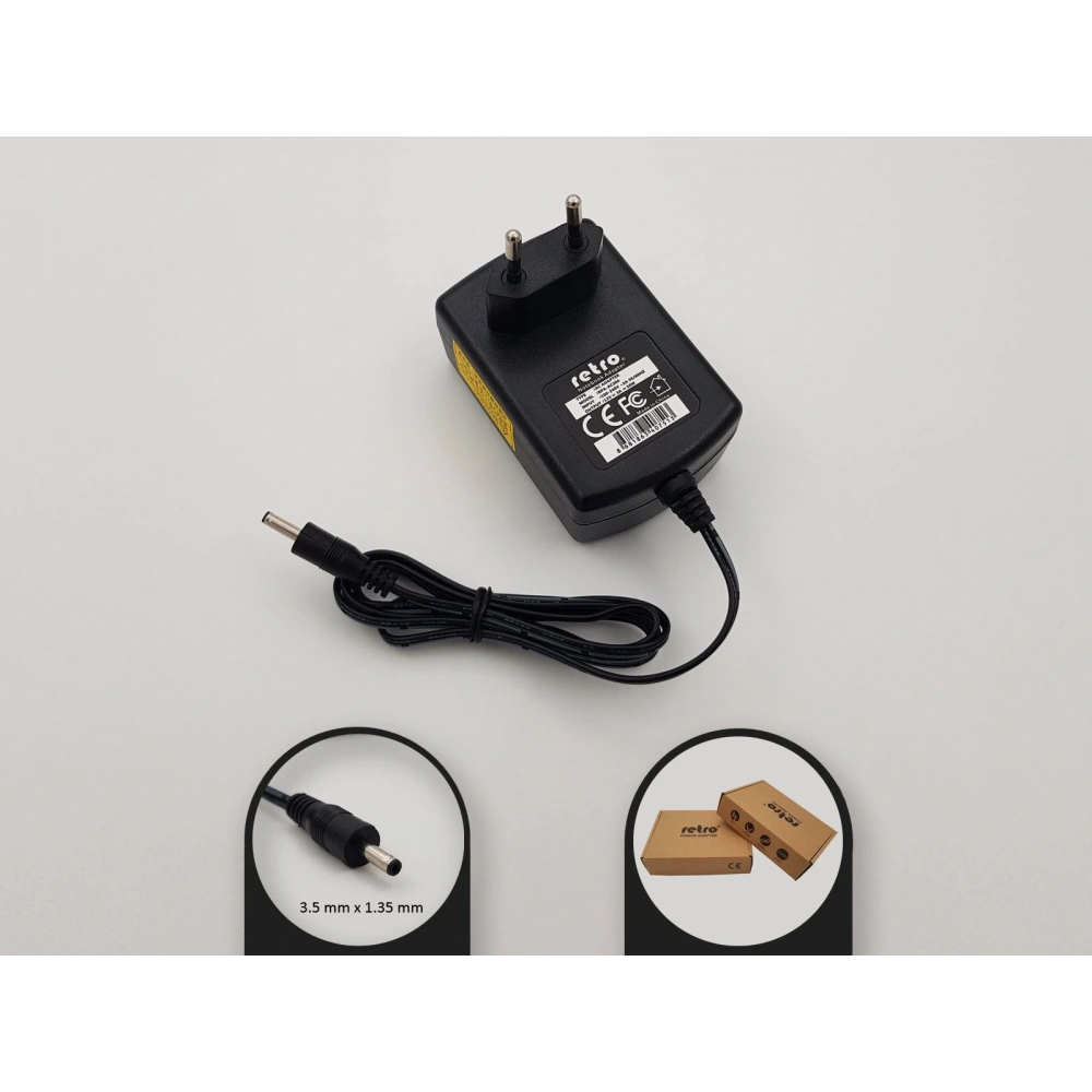 ADAPTOR DCA-AC204 12V 3A 36W 3.5mm x 1.35mm Duvar Tipi