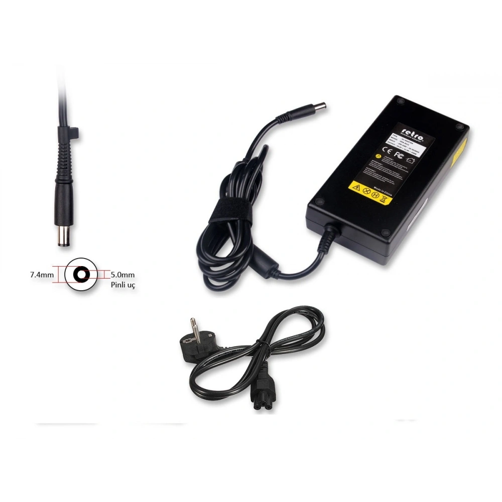 ADAPTOR DCA-AC09 19.5V 9.23A 7.4mm x 5.0mm 180w