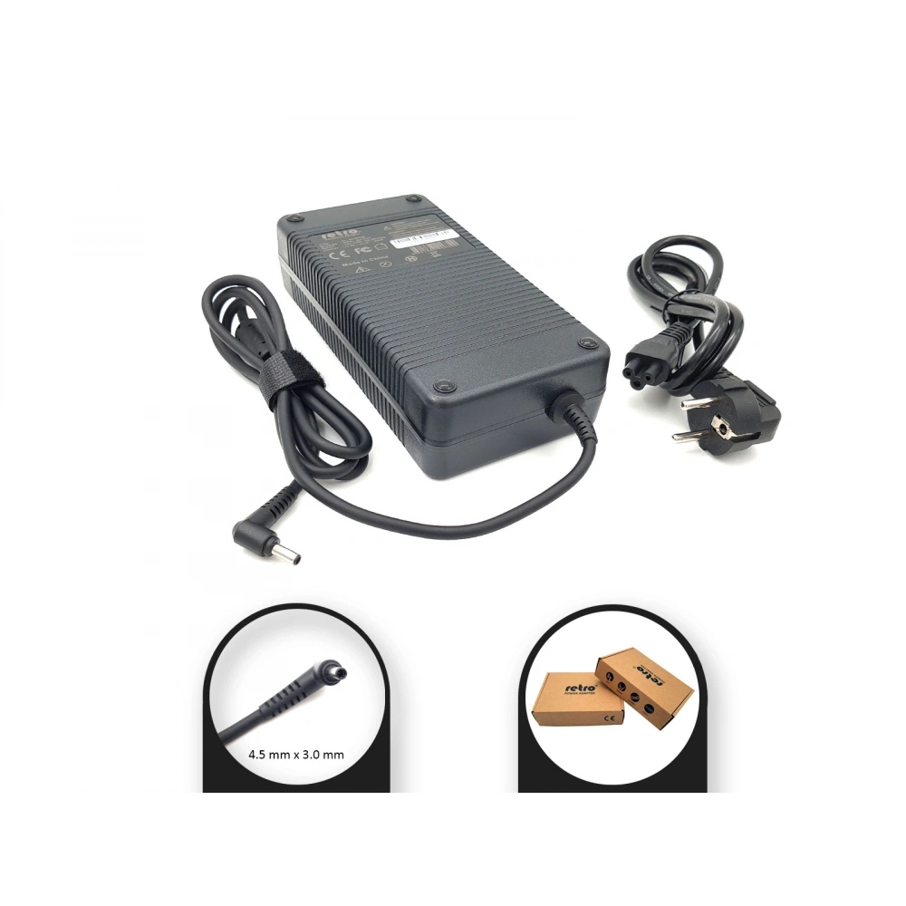 ADAPTOR DCA-AC328 19.5V 10.3A 4.5mm x 3.0mm 200w Pinli