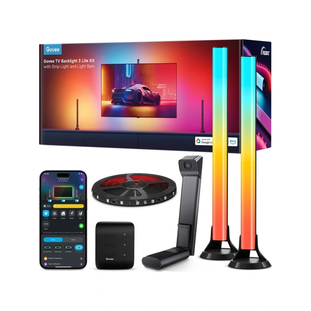Govee Led Şerit + 2li Bar + Tv ile Senkronizasyon 55-65" H605A311