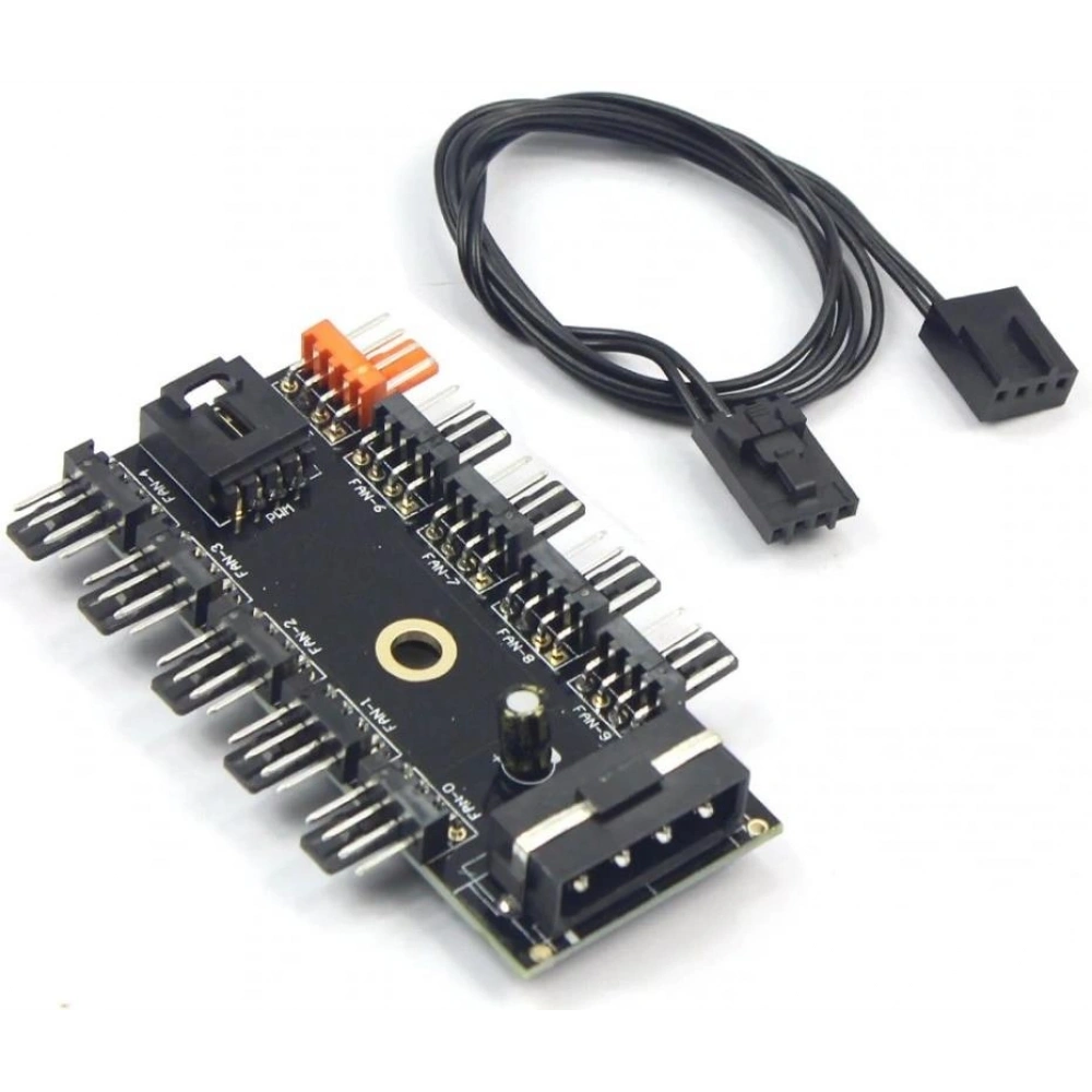 FAN ÇOKLAYICI 10 PORT Y PWM SPLITTER 4 PIN HUB IDE POWER ÇOKLAYICI