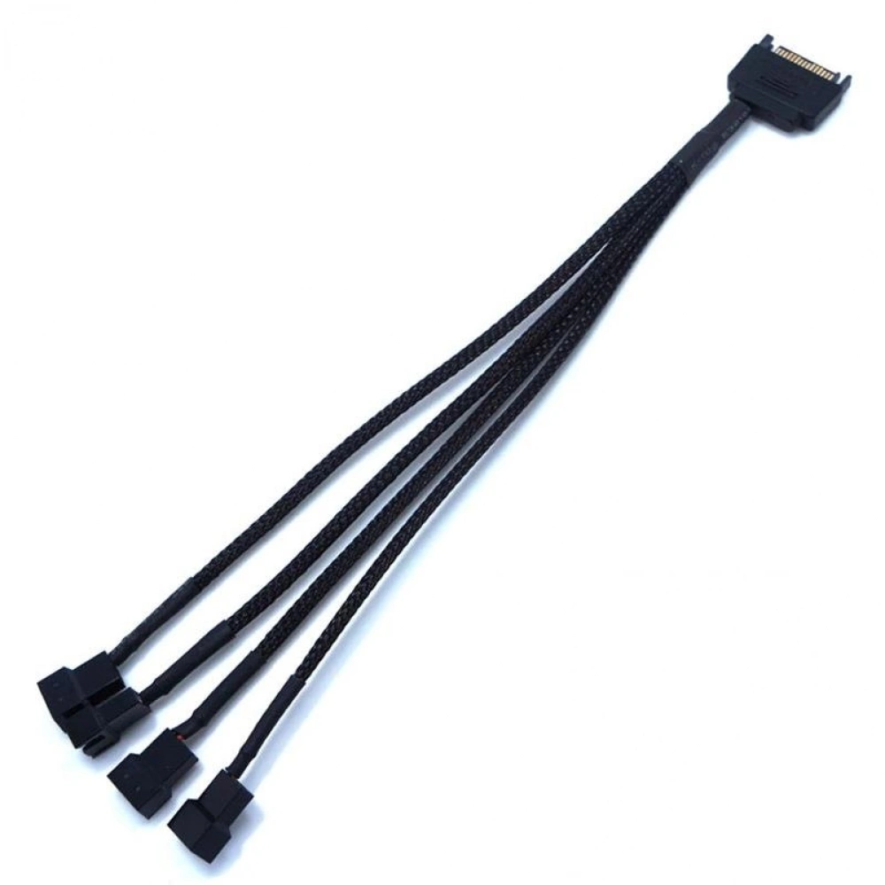 KABLO SATA POWER TO FAN 4 PORT Y PWM ÇOKLAYICI