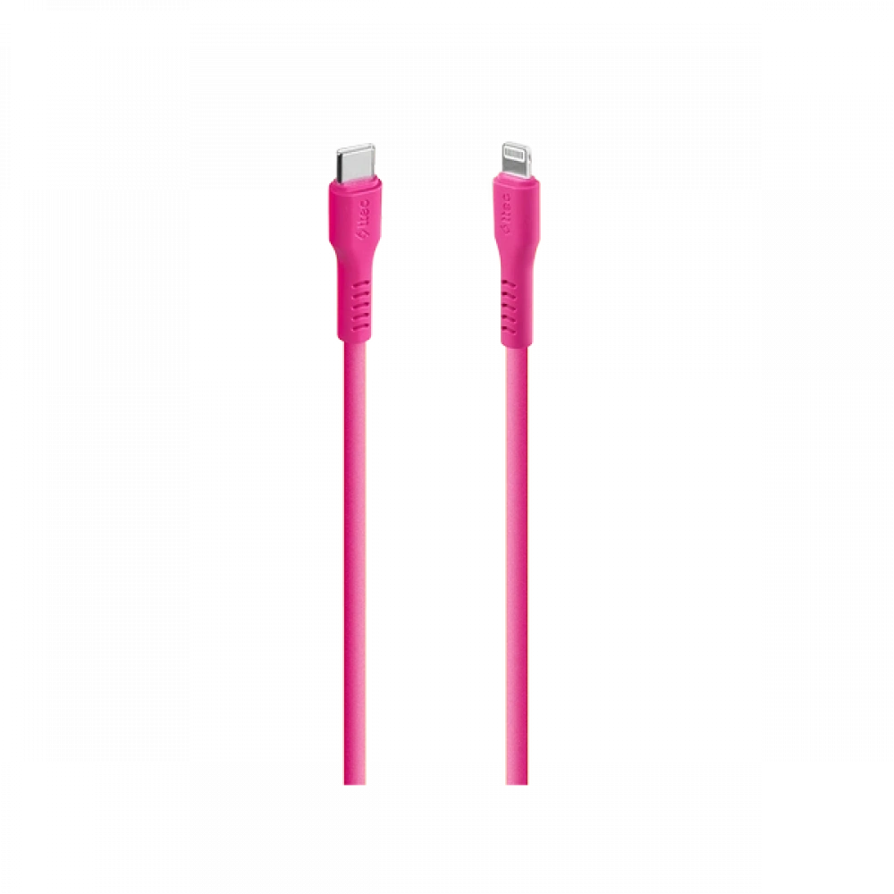 Şarj Kablosu Ttec 2DK60NP Type-C To Lighting 1.2Mt Pembe