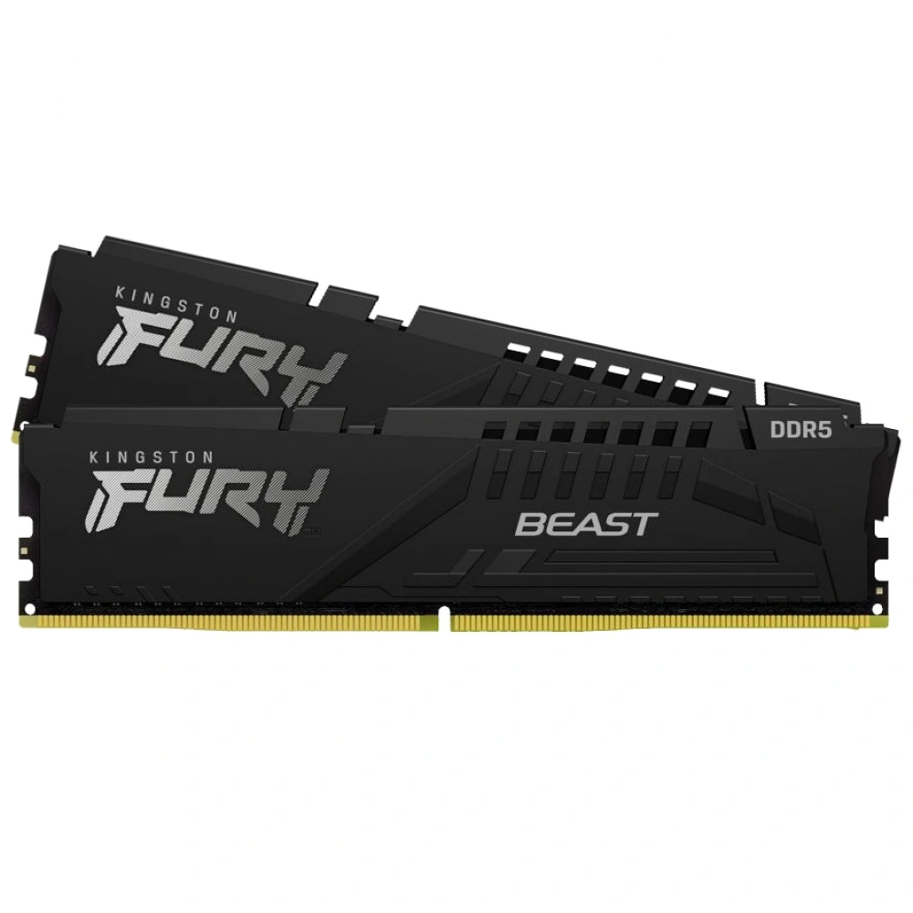 Kingston Fury Beast 32GB(2x16) 5600Mhz DDR5 KF556C40BBK2-32 - Kutusuz