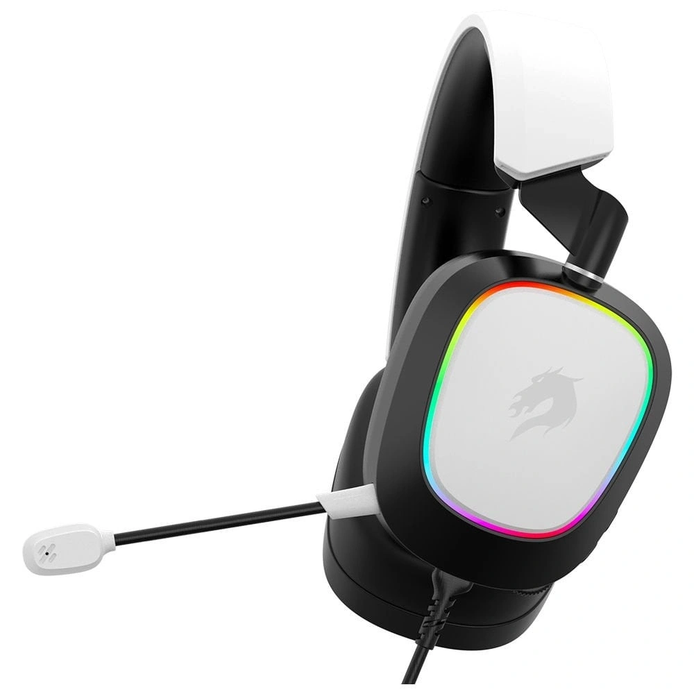 GameBooster H23W Nemesis RGB USB7.1 Beyaz Profesyonel Oyuncu