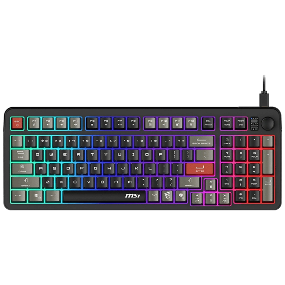 Msi Forge GK110 TR Membrane Switch Kablolu Gaming Klavye