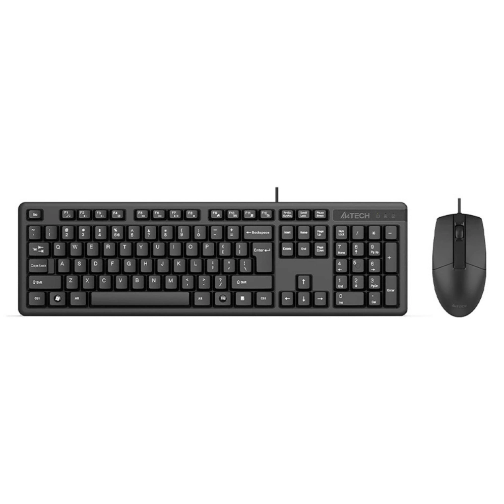 Klavye Mouse Set A4Tech Kr-3330S Q Mm Siyah Tr Layout
