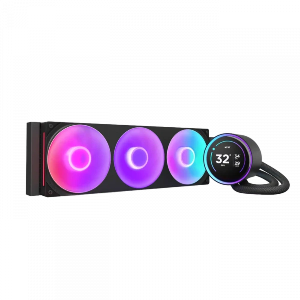 Nzxt Kraken Elite 360 RGB RL-KR36E-B2 360mm Siyah Sıvı Soğutucu
