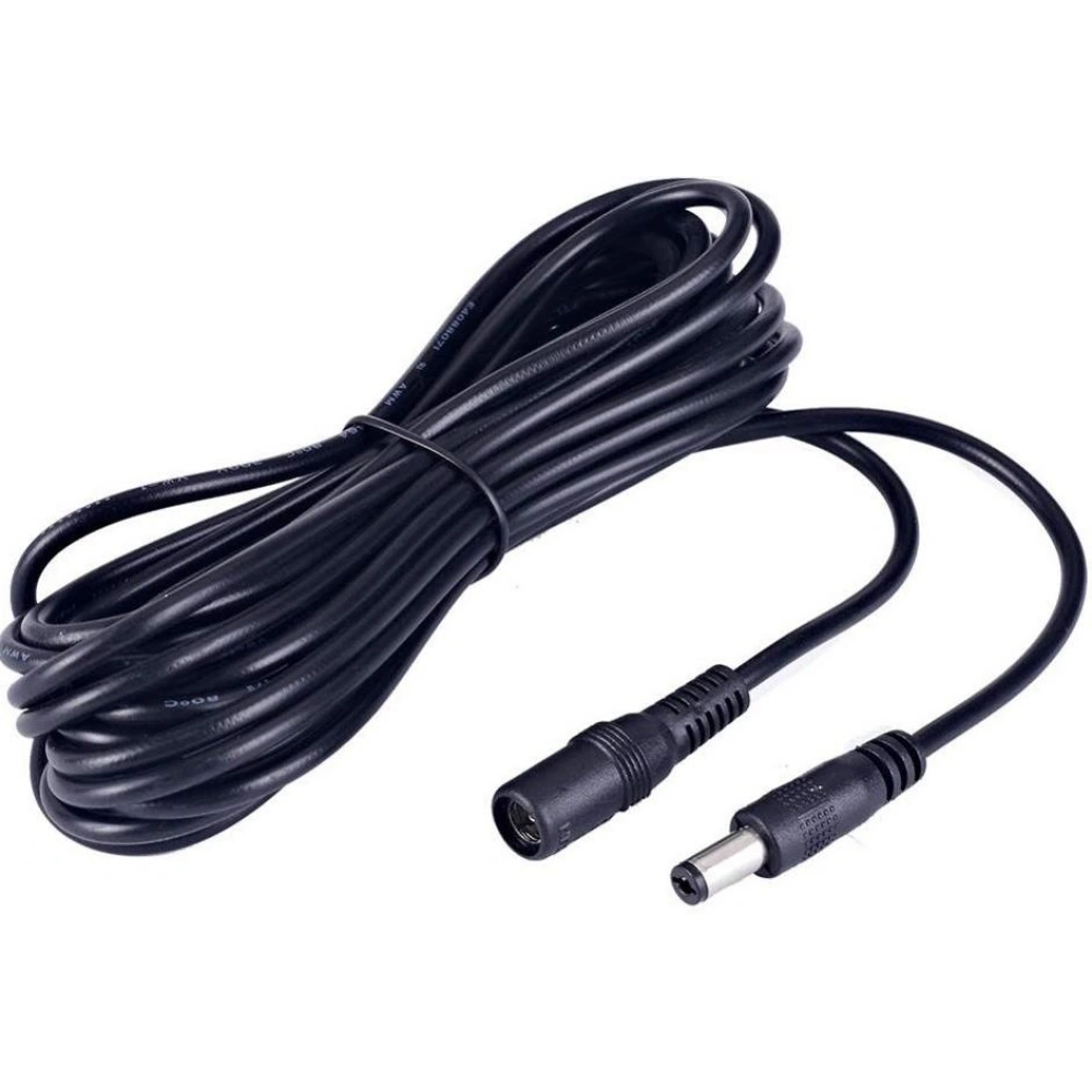 Dc Adaptör Uzatma Kablosu 5.5mm x 2.5mm Dişi Erkek 3mt