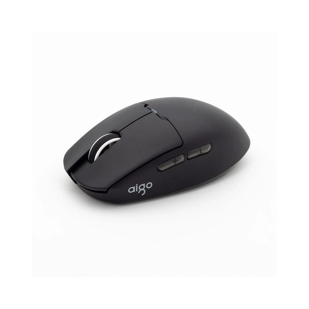 Mouse Aigo GM80 Plus Bluetooth 12000 Dpi Siyah