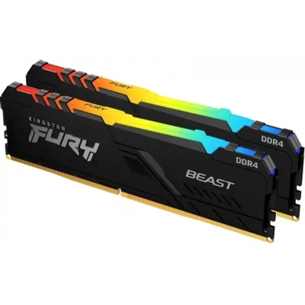 2 EL BELLEK KINGSTON FURY BEAST 64GB(2x32Gb)3600Mhz DDR4 KF436C18BBAK2