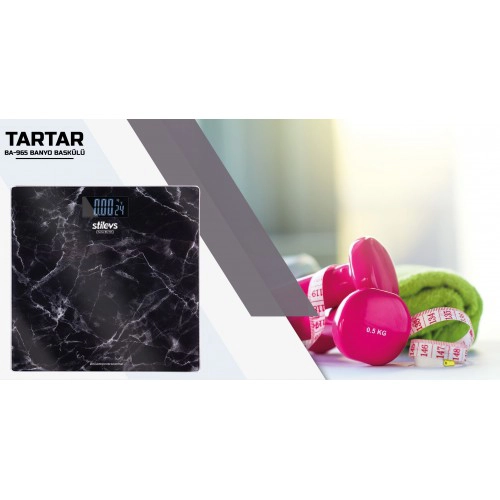 TARTAR BA-965 CAM BANYO BASKÜLÜ-SİYAH 5
