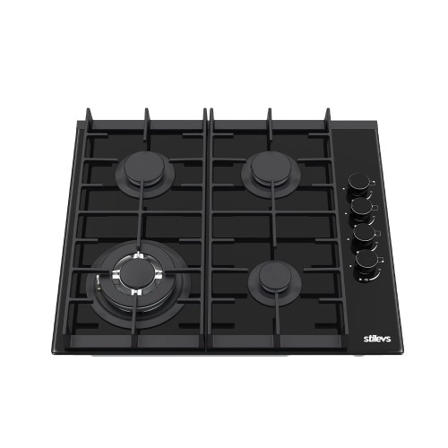ST-AO-6041GR SİYAH KRISTAL CAM OCAK 2