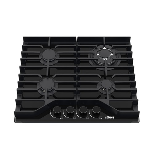 ST-AO-6041BG (DÖKÜM) SİYAH KRISTAL CAM OCAK 2