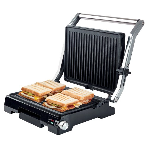 KITIRIK TO-519 IZGARA VE TOST MAKİNESİ - INOX 2