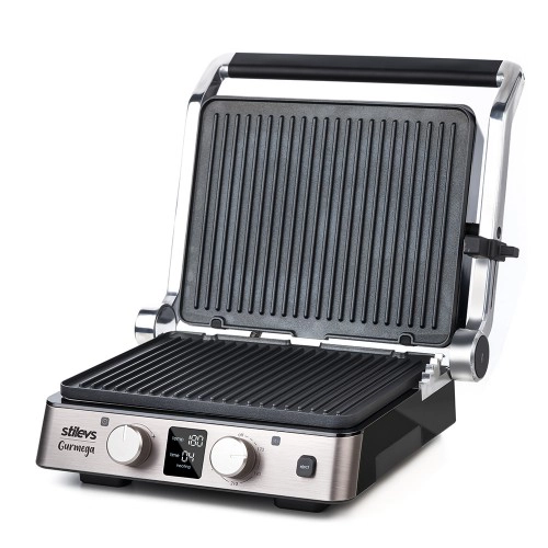 GURMEGA IZGARA,TOST VE WAFFLE MAKİNESİ - INOX 3