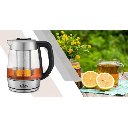 HERBALDEM-6820 GLASS BİTKİ ÇAY & SU ISITICISI 4